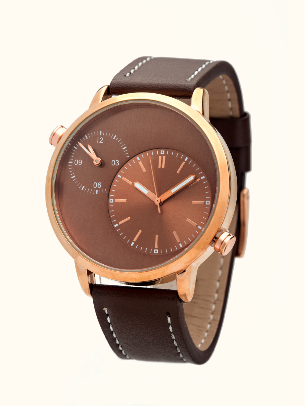 Minimalist Black Dial Quartz Watch